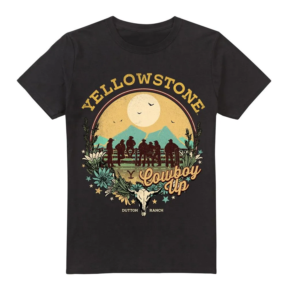 Yellowstone Mens Cowboy Up T-Shirt