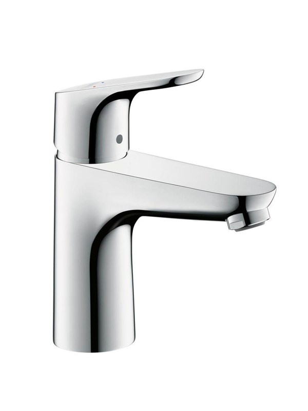 Hansgrohe focus single lever basin mixer 100 with pop-up was