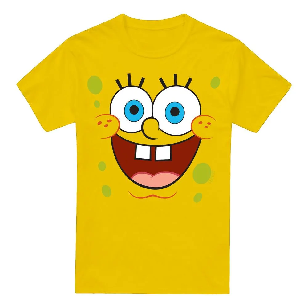 SpongeBob SquarePants Mens Goofy Smile T-Shirt