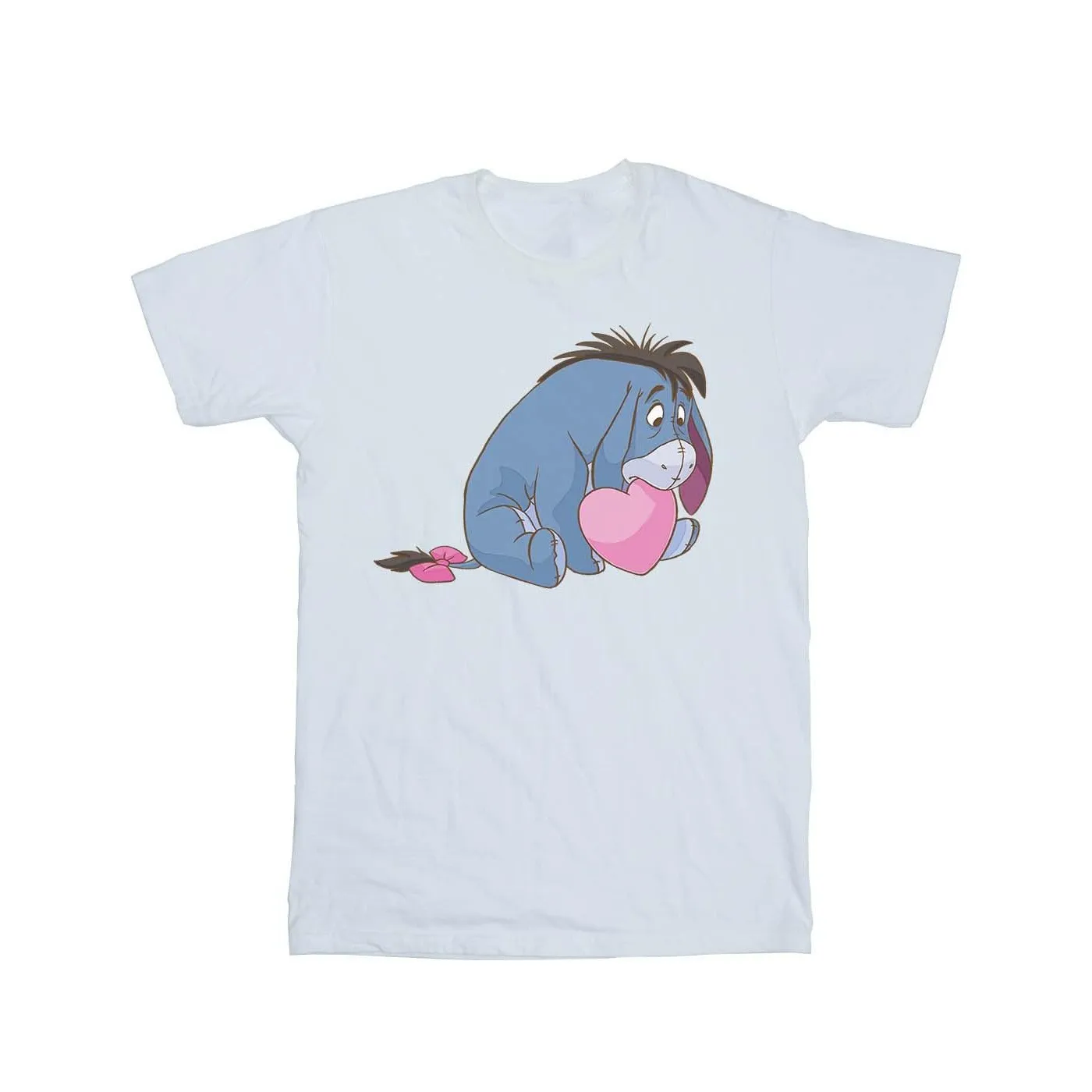 Disney Womens/Ladies Winnie The Pooh Eeyore Mouth Cotton Boyfriend T-Shirt