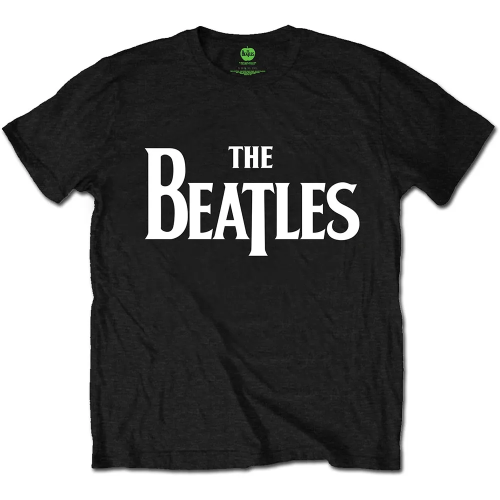 The Beatles Unisex T-Shirt: Drop T Logo (Small)
