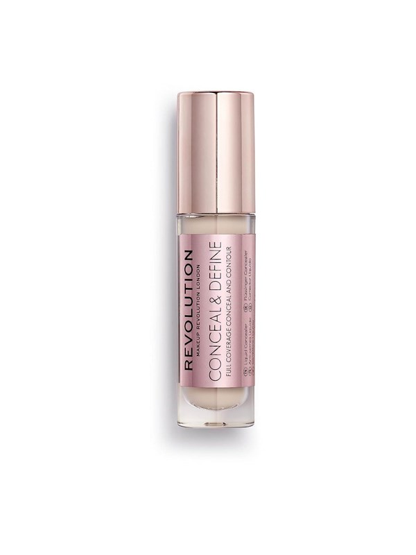 Makeup Revolution Conceal & Define Cream Concealer, C3, 4 g