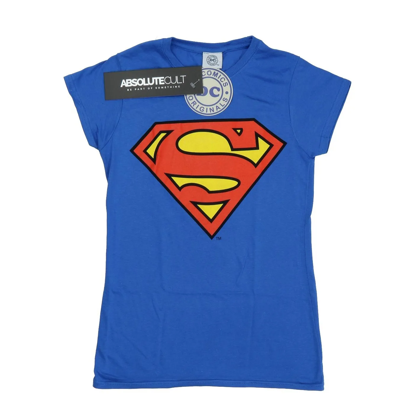 DC Comics Womens/Ladies Superman Logo Cotton T-Shirt