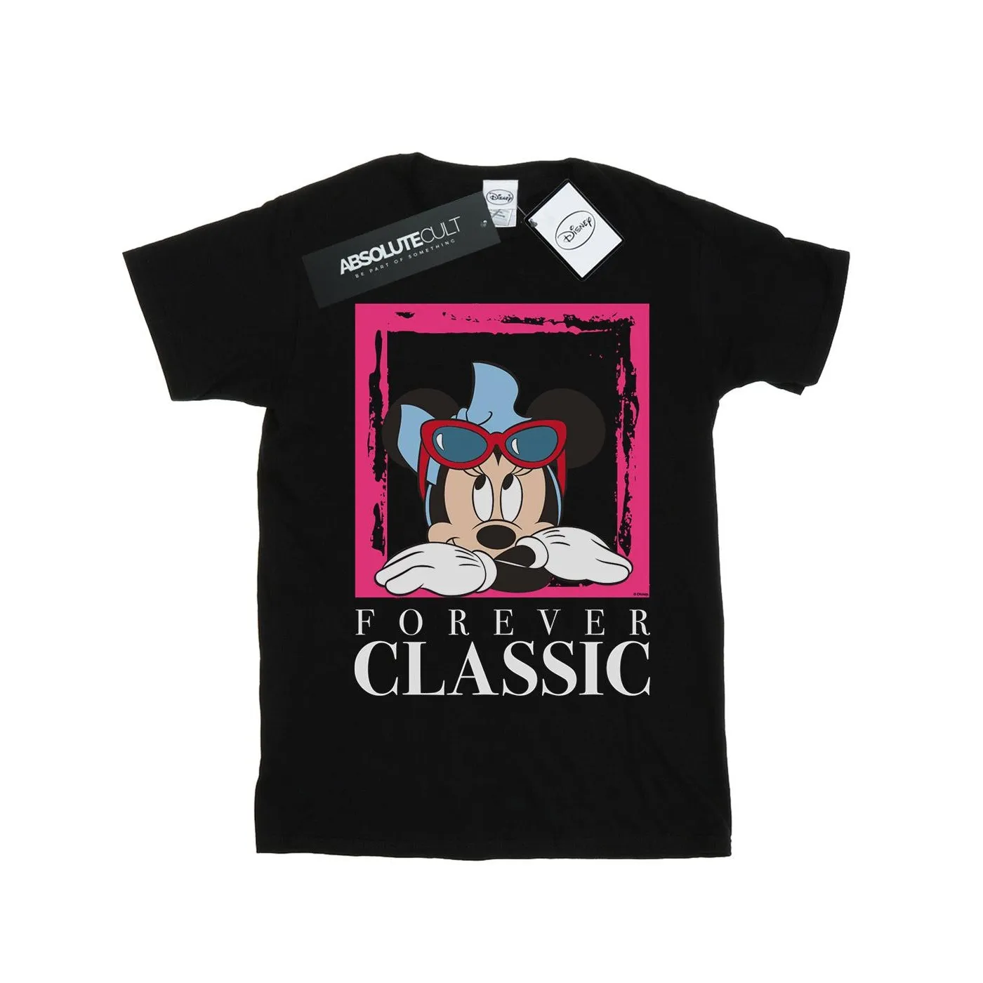 Disney Mens Minnie Mouse Forever Classic T-Shirt