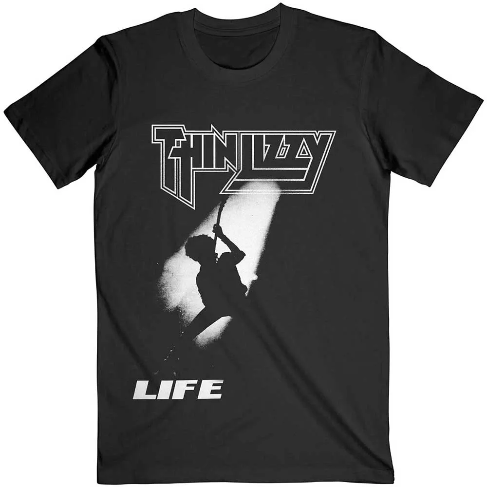 Thin Lizzy Unisex T-skjorte: Life (Medium)