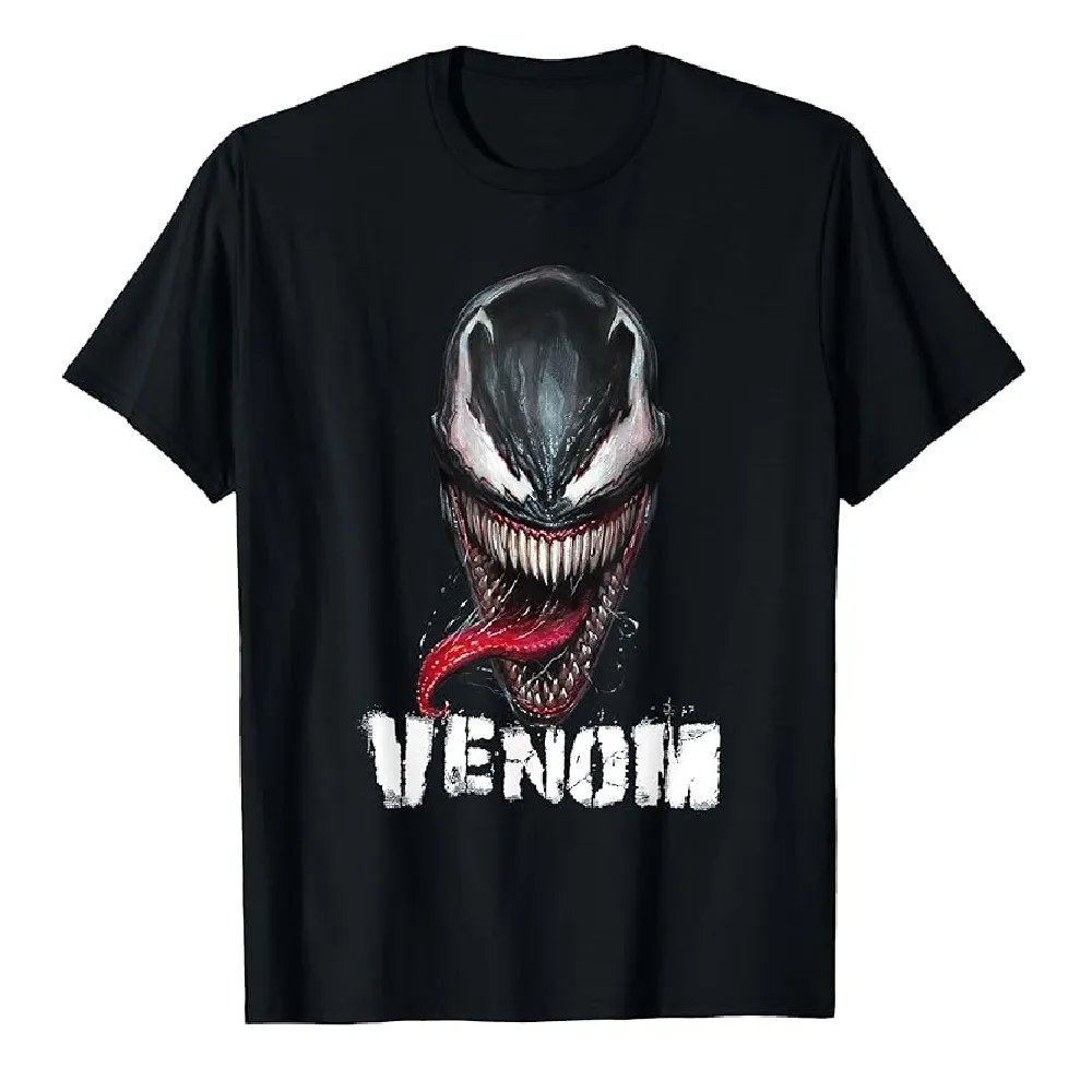 Marvel Boys Spider Man Venom Teeth Face T-Shirt