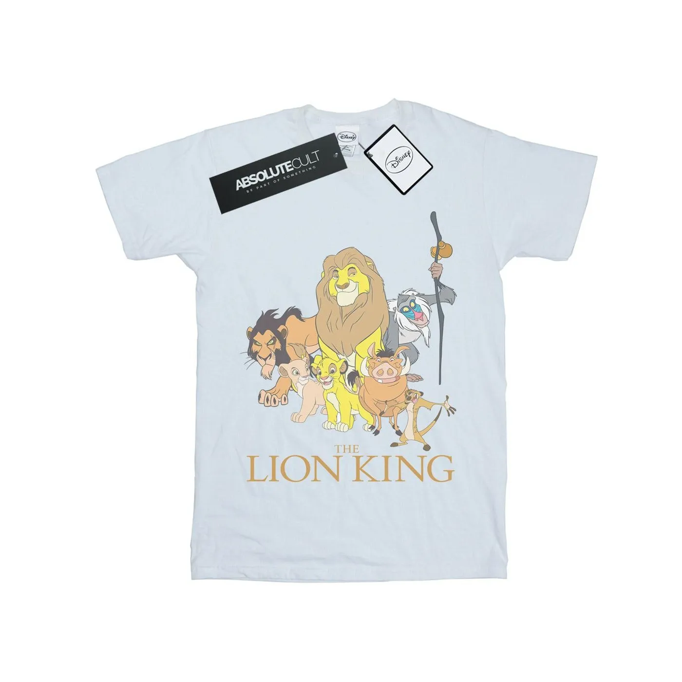 Disney Girls The Lion King Group Cotton T-Shirt