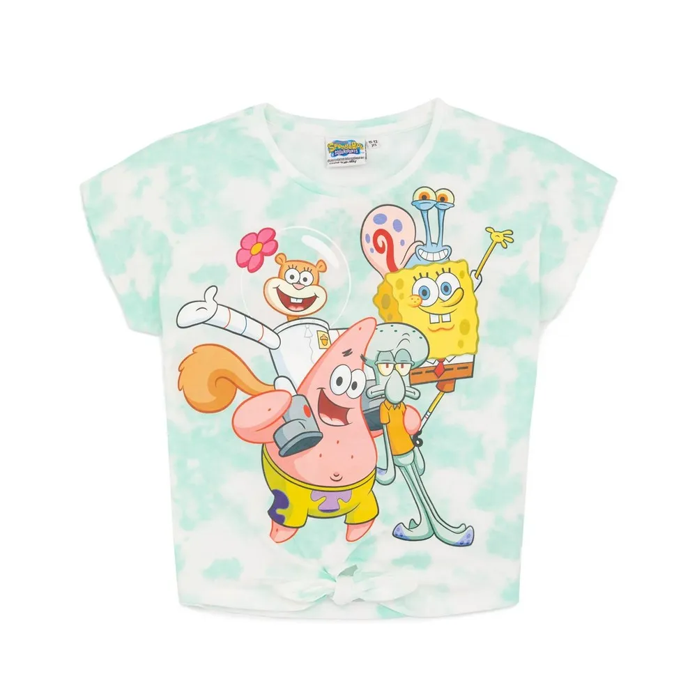 SpongeBob SquarePants Girls Front Tie Top