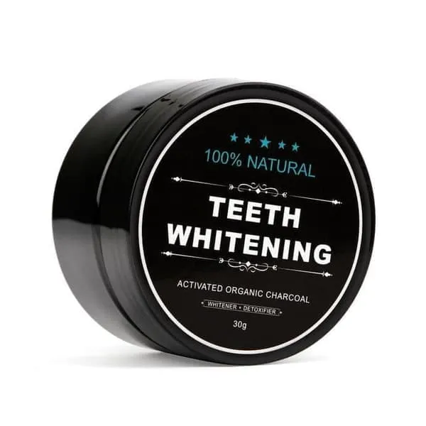 Whitening Organisk Tannbleking Pulver 100% Naturlig (30g)