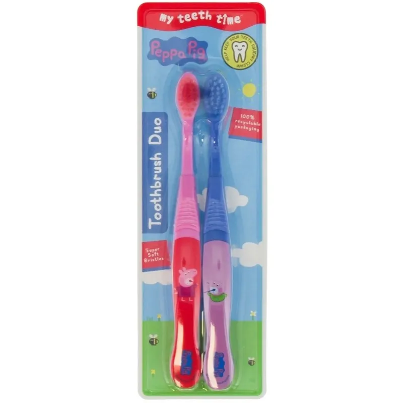 Peppa Pig Toothbrush Duo Super Soft