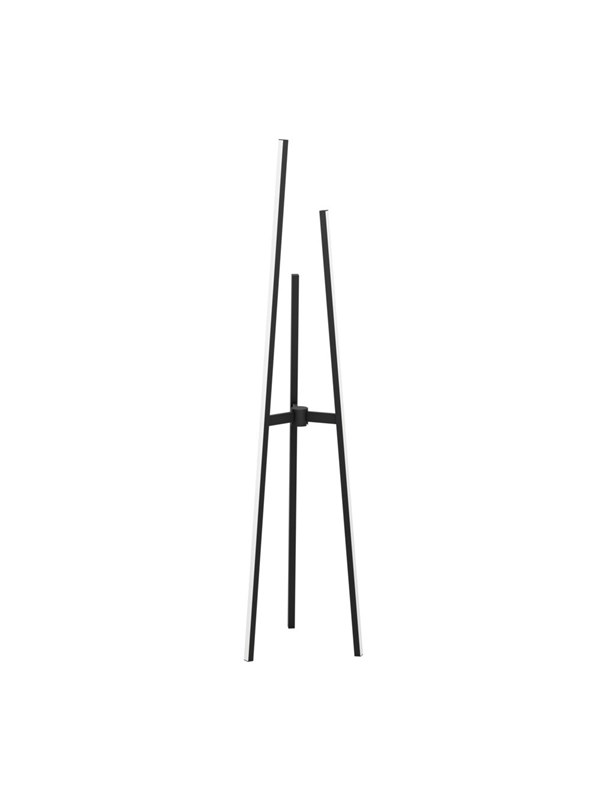 EGLO MONGOLANDA FLOOR H1510 3L SVART/HVIT