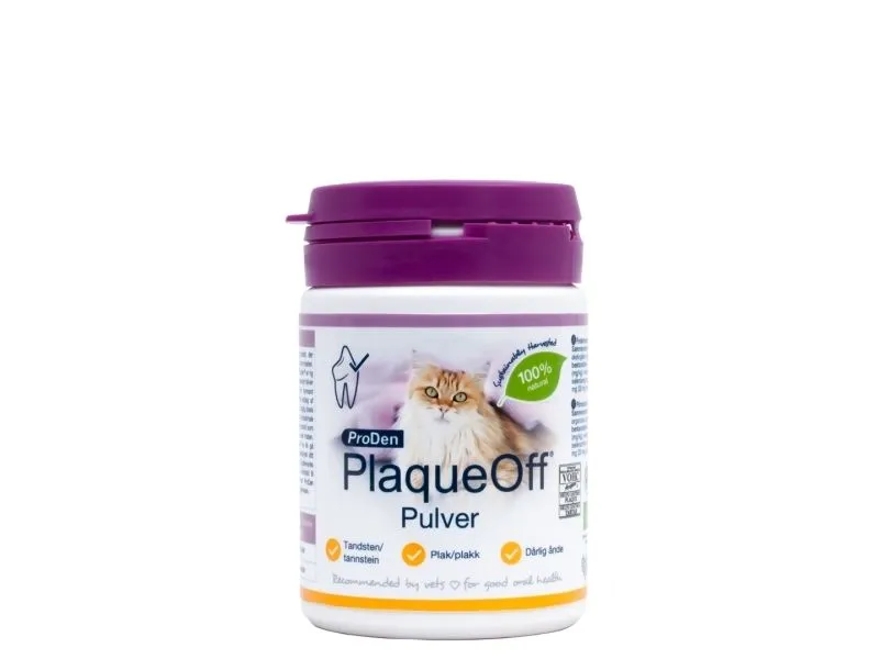 PlaqueOff Original Pulver Katt 40g