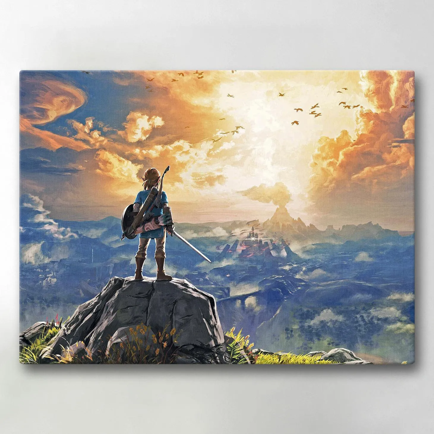 Lerretsbilde / Bilde - League of Zelda - 40x30 cm - Lerret