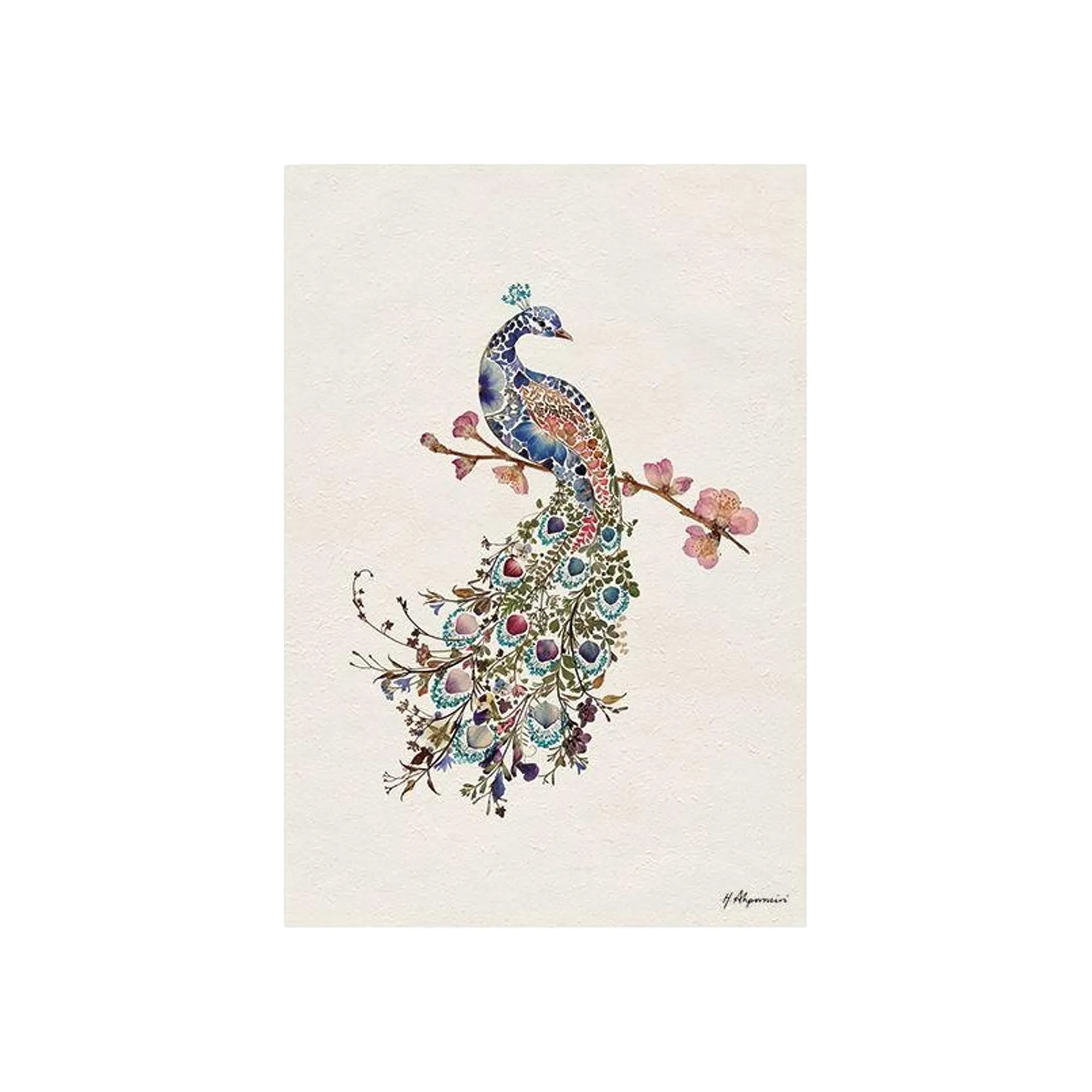 Helen Ahpornsiri Peacock Poster