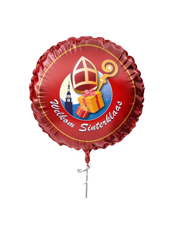 Haza Witbaard - Foil Balloon Welcome Sinterklaas
