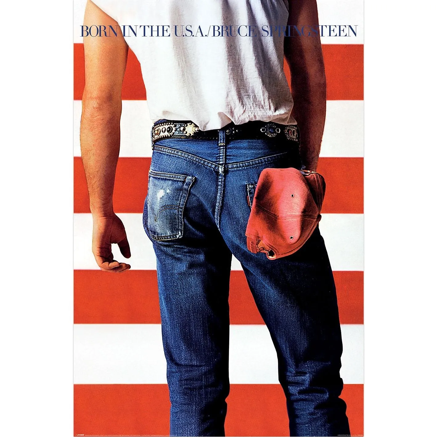 Bruce Springsteen Born In The USA Poster