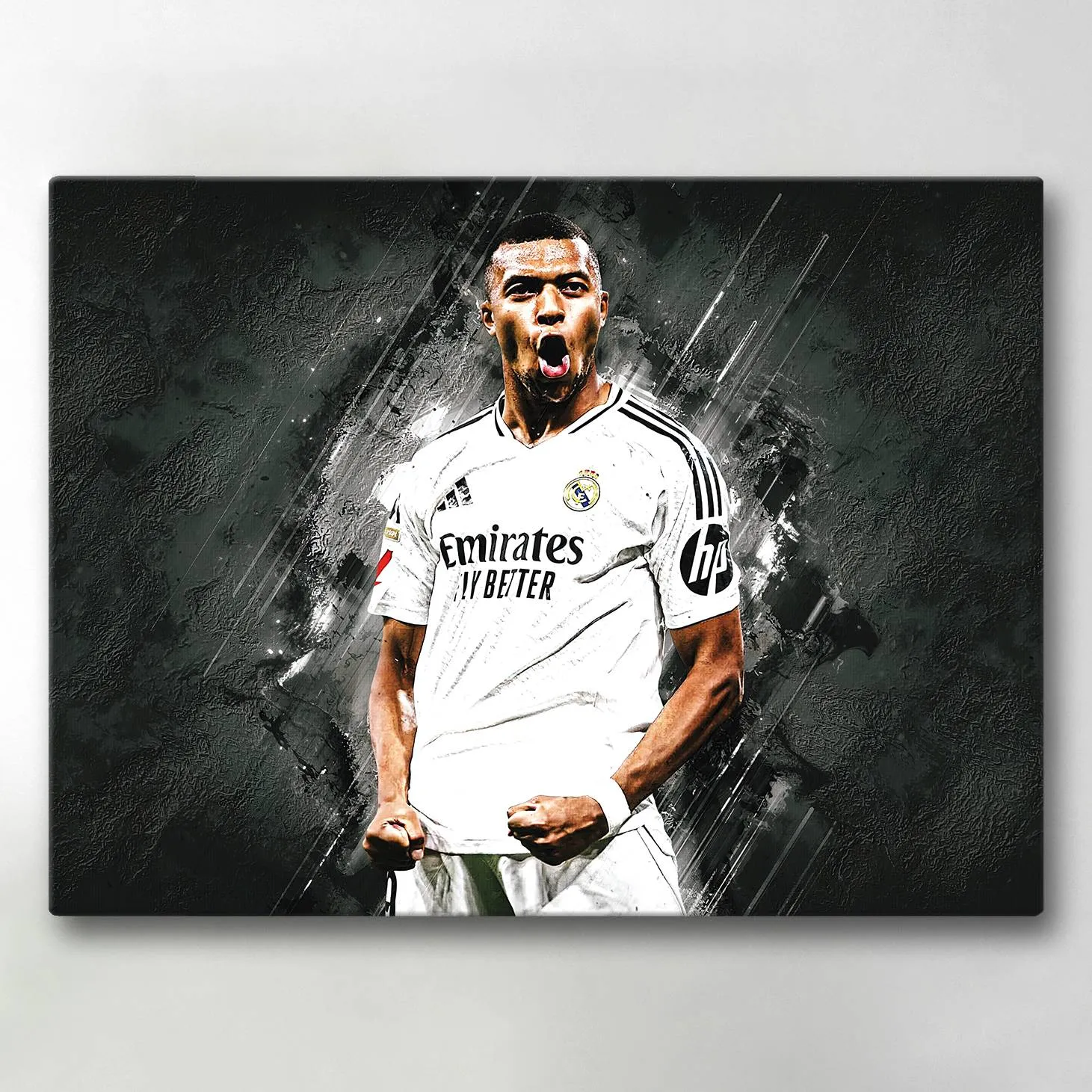 Lerretsbilde / Bilde - Mbappe - 40x30 cm - Lerret