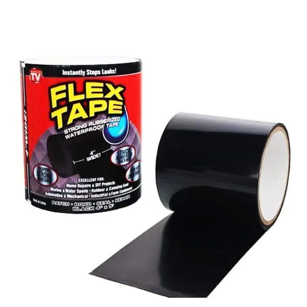 Flex Tape – sterk og vanntett gummitape (10 cm x 1,5m)