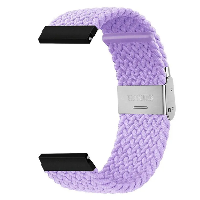 Flettet klokkereim til Garmin Vivoactive 6 - Lightpurple