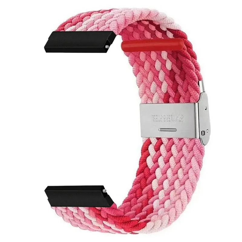 Flettet elastisk klokkereim til Polar Vantage V3 - gradientred