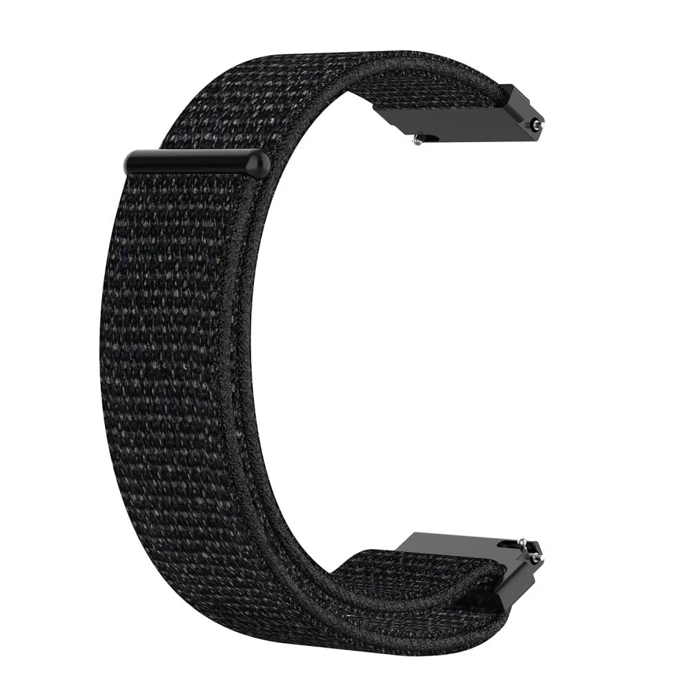 18 mm universal nylonrem - Svart