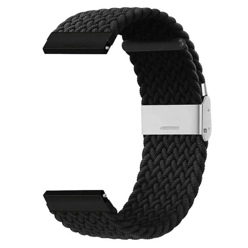 Flettet klokkereim til Samsung Galaxy Watch 7 (40mm) - Svart