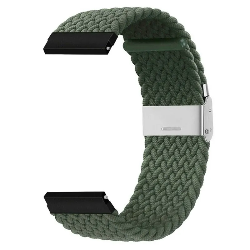 Flettet klokkereim til Garmin Vivoactive 6 - Army