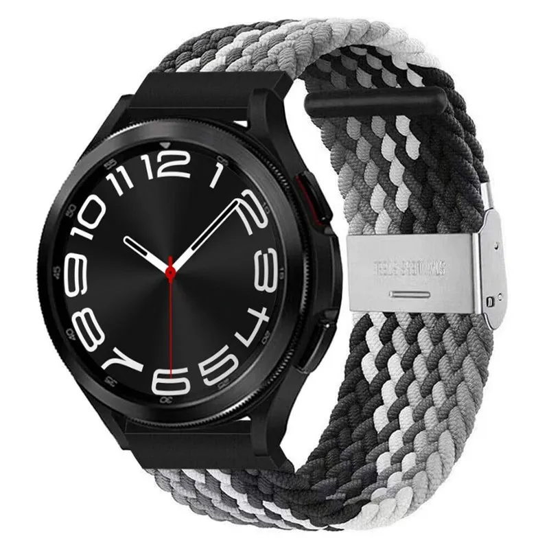Flettet elastisk klokkereim til Samsung Galaxy Watch 6 Classic (