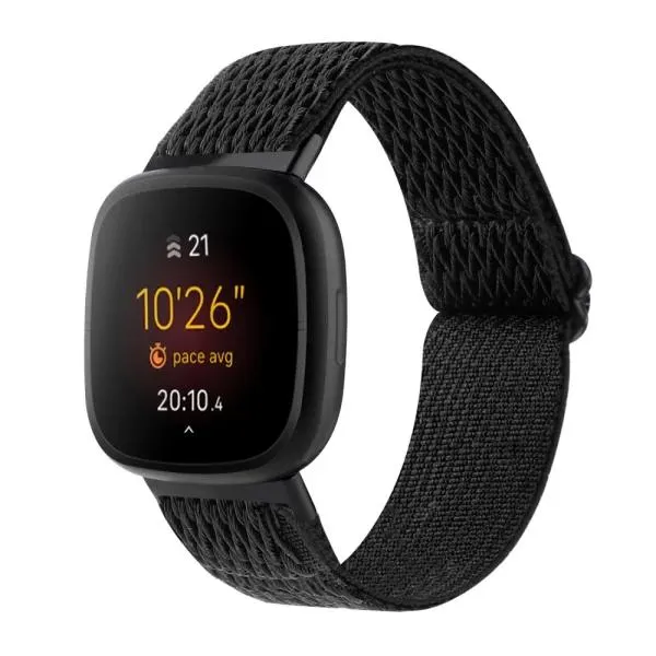 Vevd Nylonarmbånd til Fitbit Versa 3/Sense – Armbånd