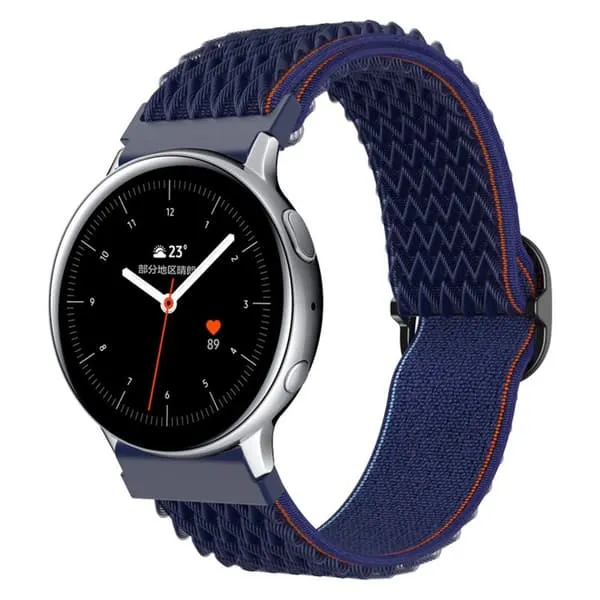 Klockarmband med metallfeste 22 mm for Samsung Galaxy Gear S3 / Gear 2 Erstatningsrem for Huawei Watch GT for Watch 2 Pro Ticwatch Pro