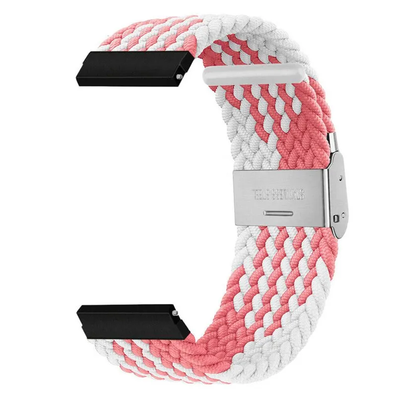 Flettet klokkereim for til Polar Ignite 2 - pinkwhite