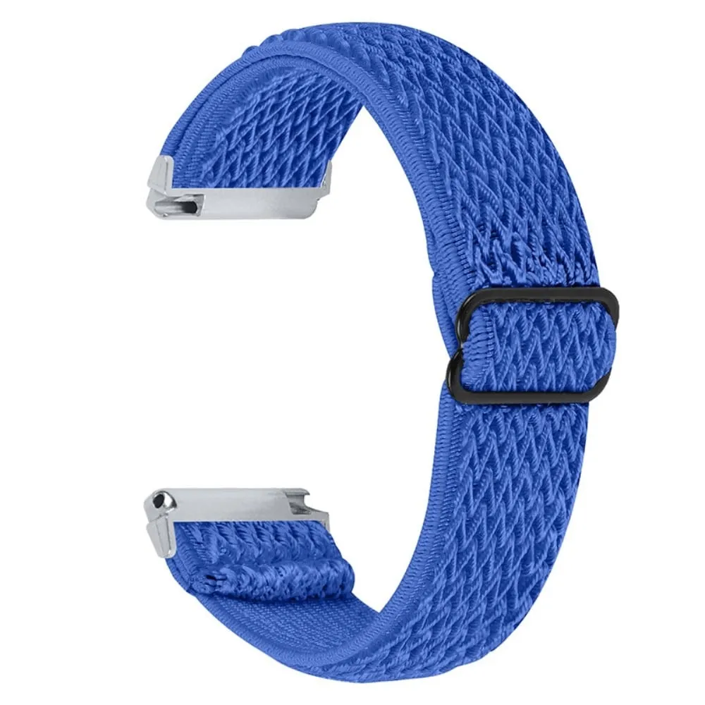 Fitbit Versa 2 / Versa Lite elastisk klokkerem med justerbar spenne - Safir