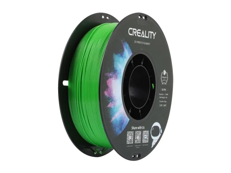 Creality 3301040037 3D-printmaterial termoplastisk polyuretan (TPU) grønn 1 kg