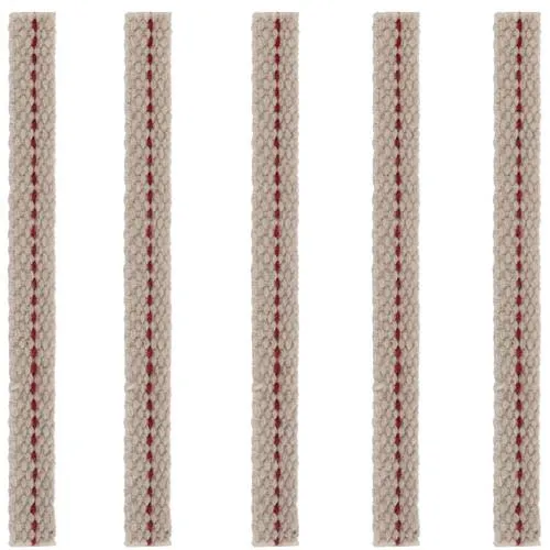 5-Pak - Veke til Parafin og Oljelampe 1x12 cm - Lampeveke