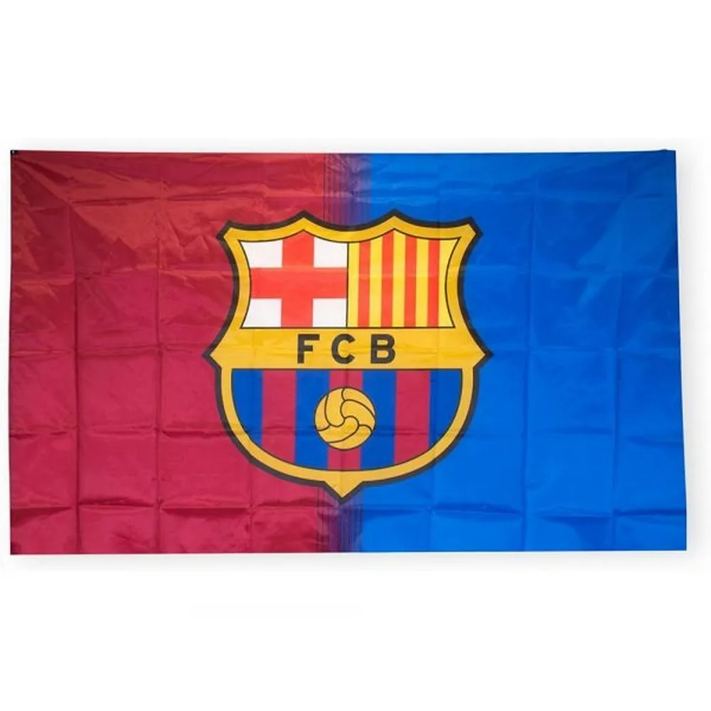FC Barcelona Crest Flag