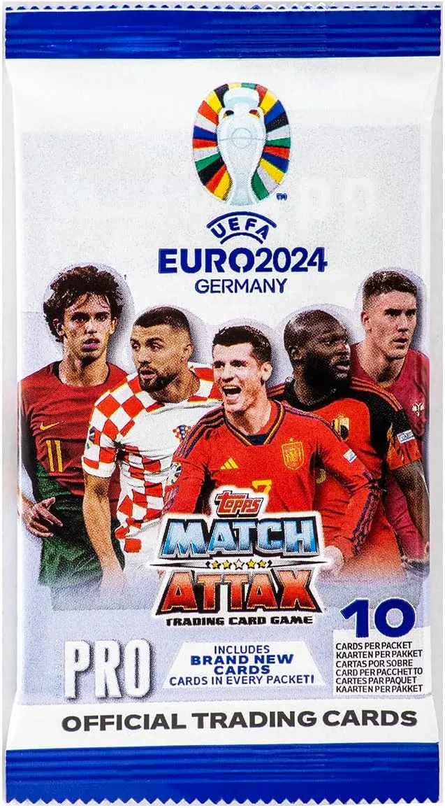 Topps EURO 2024 Match Attax Premium Pack (10 Cards)