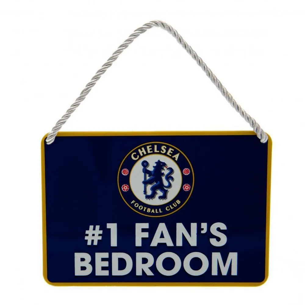 Chelsea FC #1 Fans Bedroom Door Sign