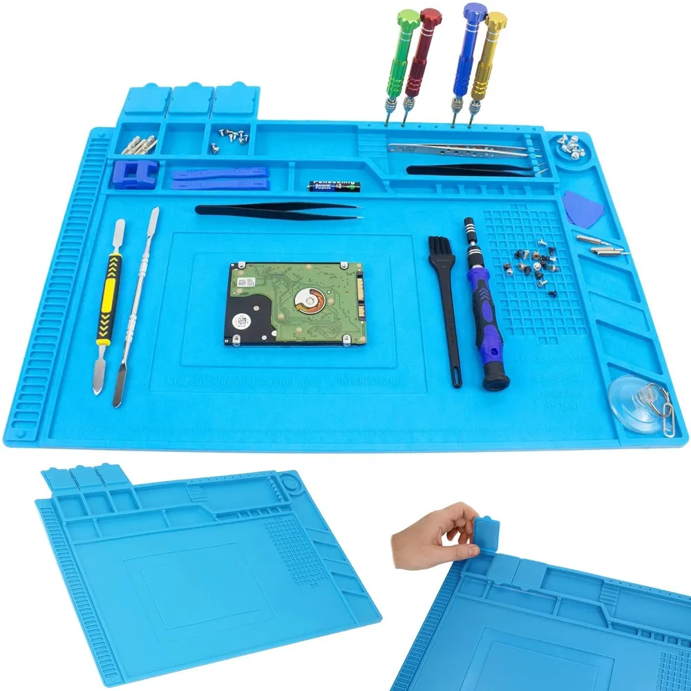 Loddematte / Skrumatte - Holder smådeler på plass