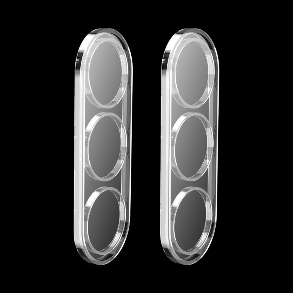 ENKAY 2 PCS til Samsung Galaxy S24 FE kameralinsedeksel herdet glass - gjennomsiktig
