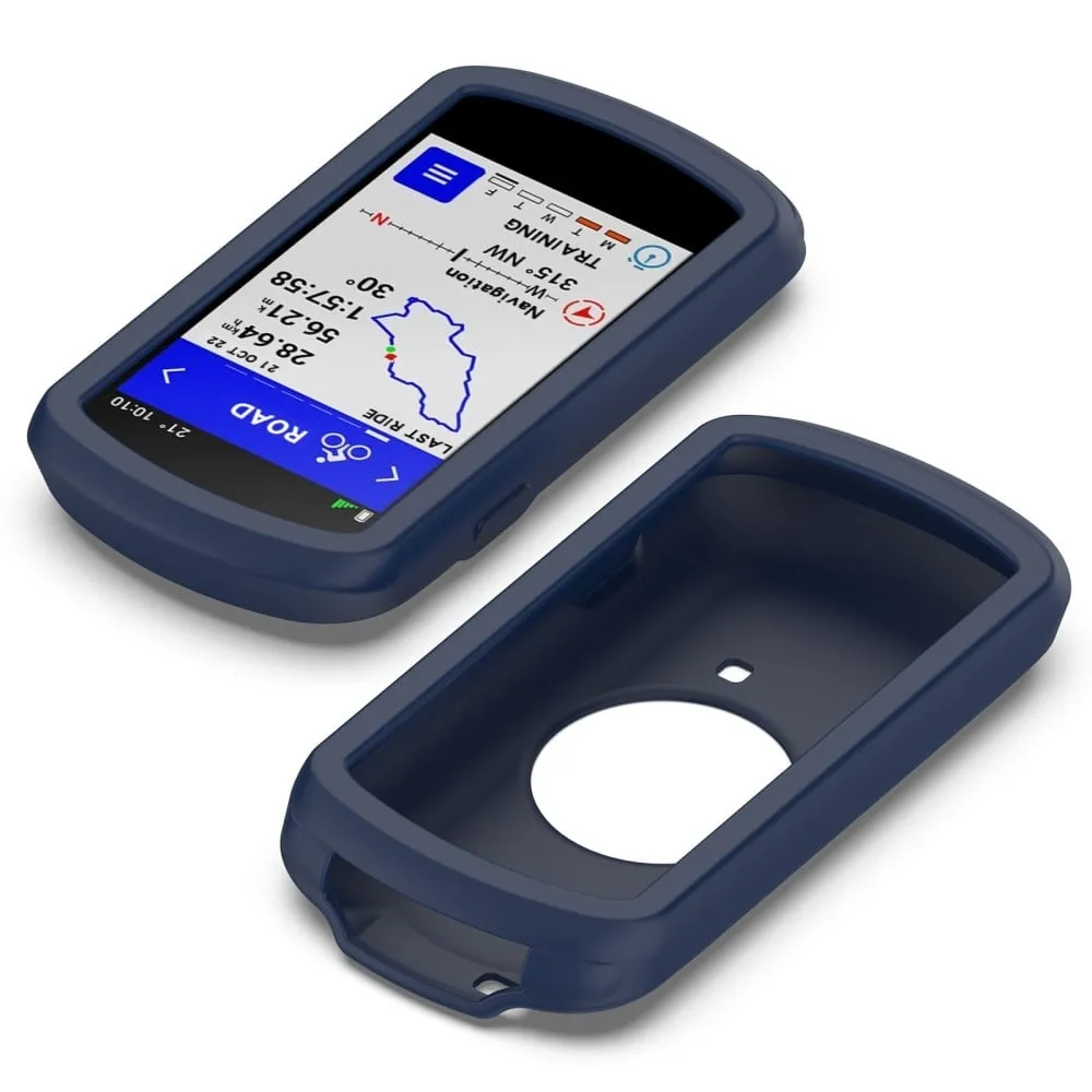 Garmin Edge 1040 silikondeksel - Midnattsblå