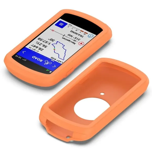 Garmin Edge 1040 silikondeksel - Oransje