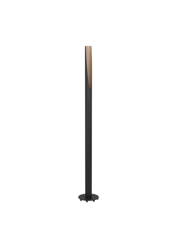 EGLO BARBOTTO floor lamp 3000K black/wood
