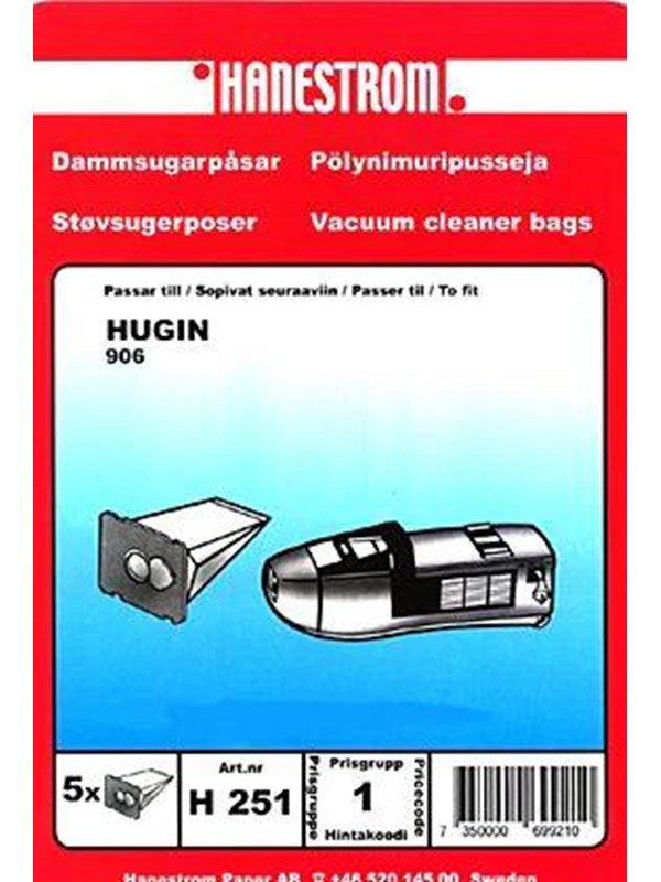 hanestroem Vacuum Cleaner Bags - 5 pcs