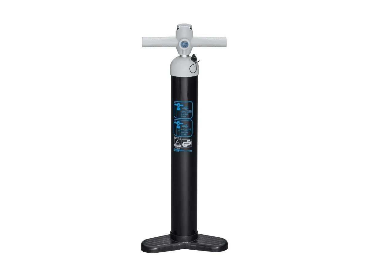 Bestway 62227, Luftpumpe (hånddrevet), Gummibåt, Svart, Hvit, T-type grep, Akrylonitril-butadien-styren (ABS), Metall, Polypropylen (PP), 3,45 l/sy...