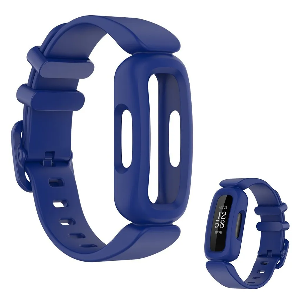Fitbit Ace 3 / Inspire 2 integrert klokkerem - Mørkeblå