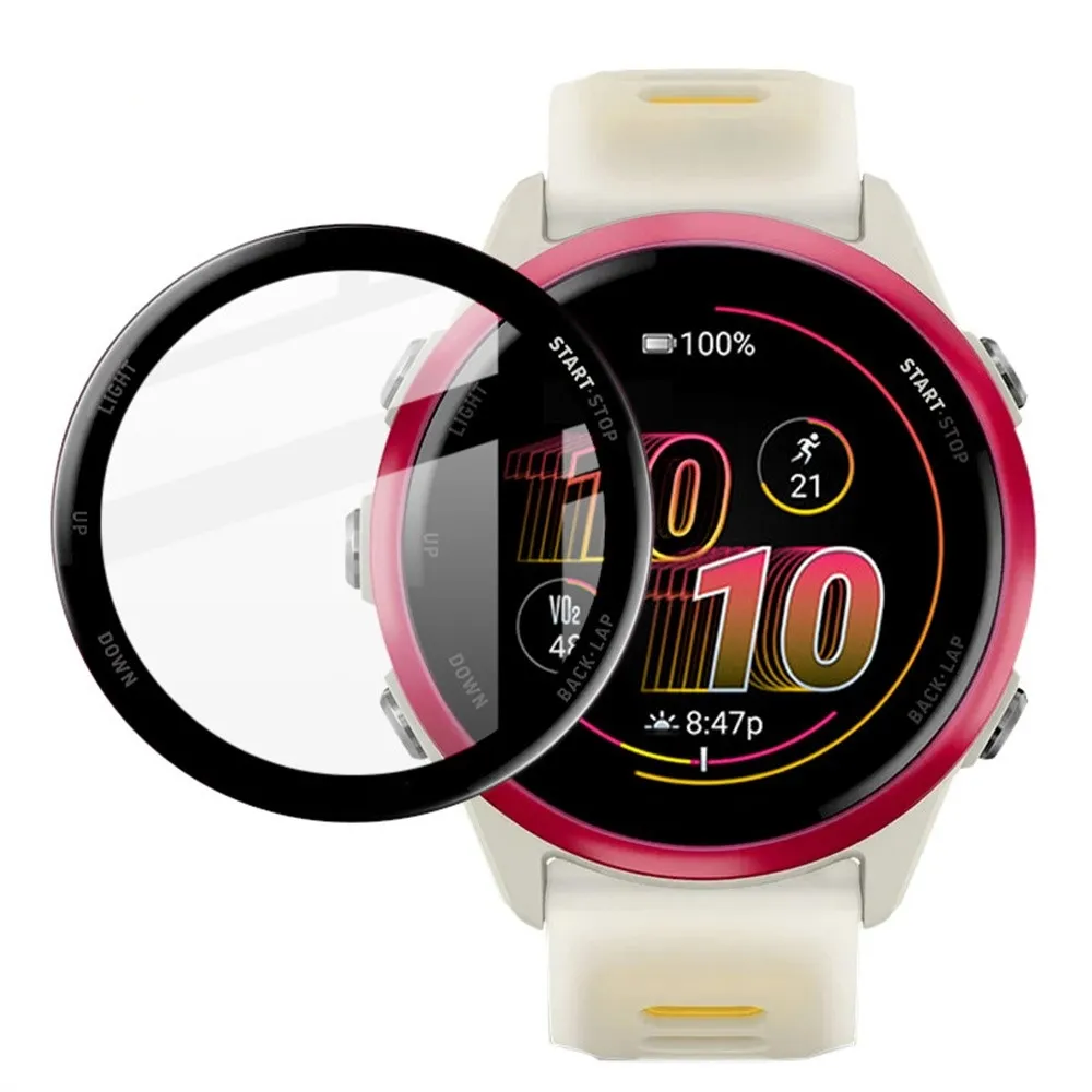 IMAK For Garmin Forerunner 570 42mm Skjermbeskytter Ripebestandig PMMA Klokkefilm