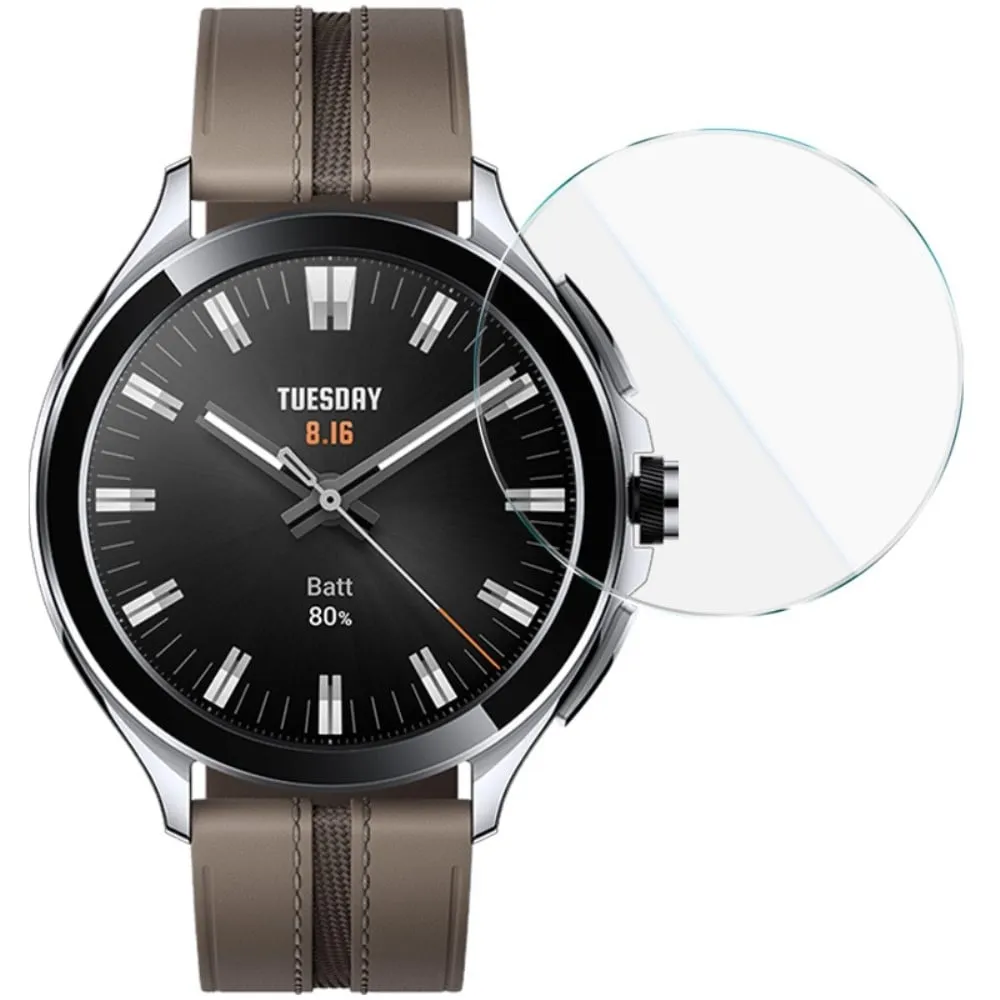 IMAK Xiaomi Watch 2 Pro Skjermbeskytter for klokke Skjermbeskytter herdet glassfilm Enkel installasjon