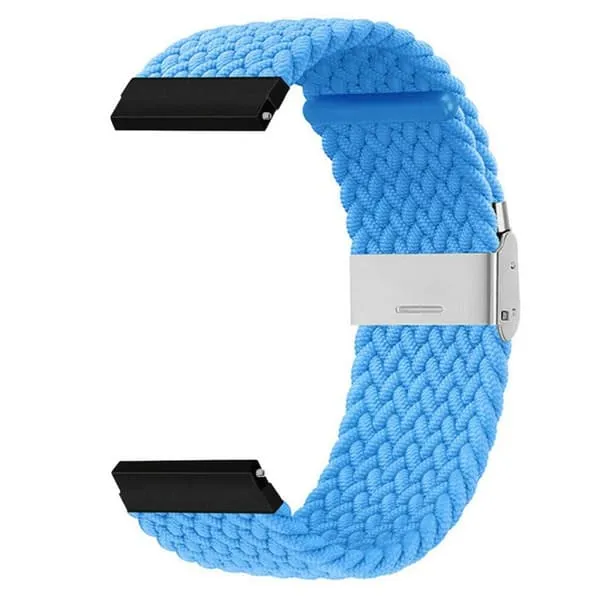 Flettet klokkereim Garmin VivoMove - skyblue