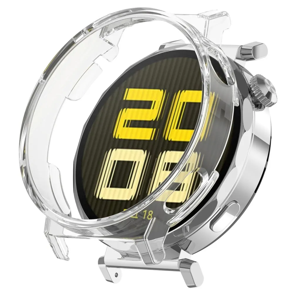 Huawei Watch GT 5 41 mm hardt PC-etui med halvbeskyttelse, gjennomsiktig