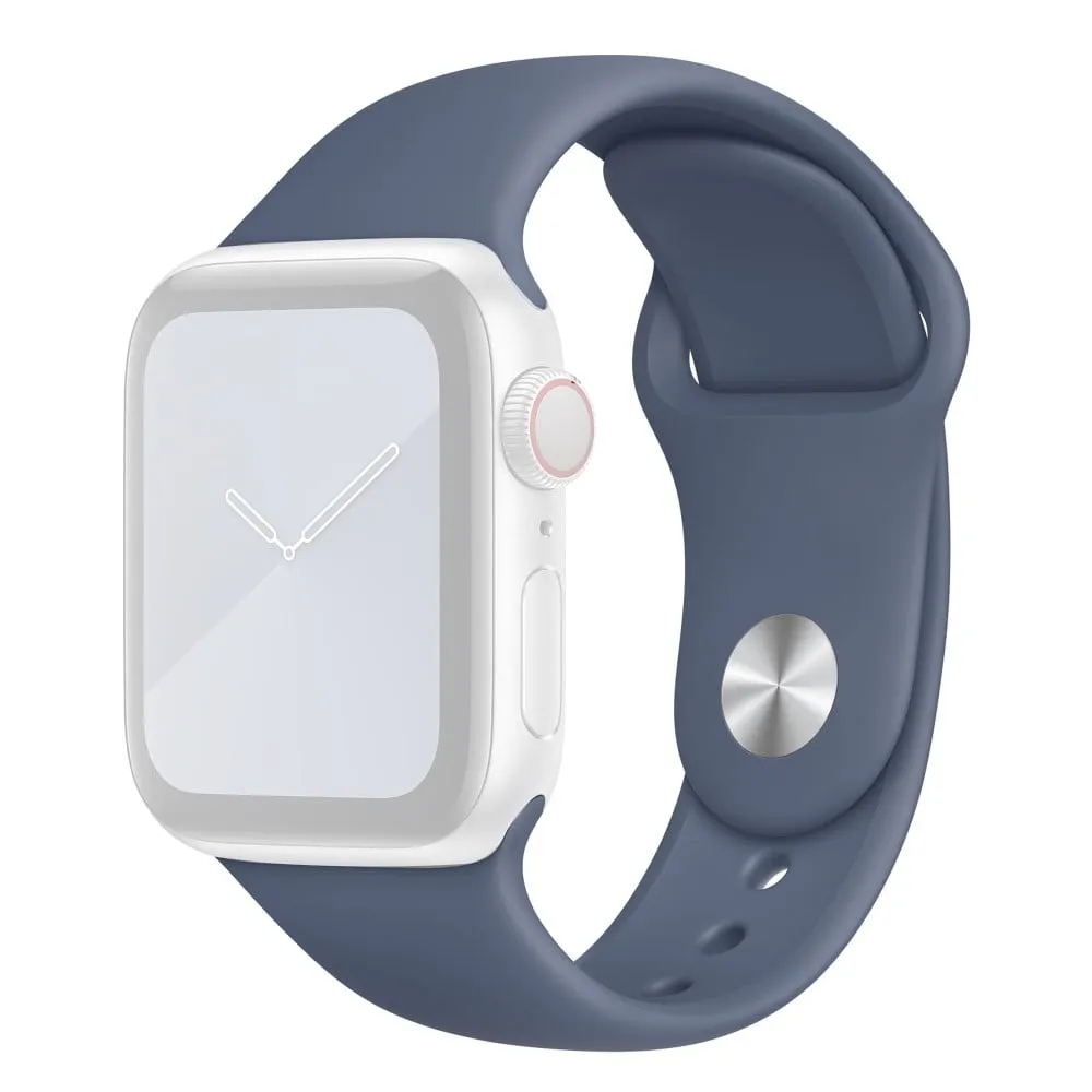Apple Watch Series 8 (45 mm) / Watch Ultra silikonrem (standardstørrelse) - Lavendelgrå